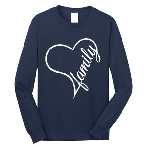 I Love My Family Cute Family Long Sleeve Shirt