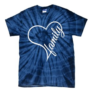 I Love My Family Cute Family Tie-Dye T-Shirt