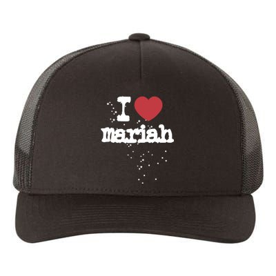 I Love M.A.R.I.A.H Yupoong Adult 5-Panel Trucker Hat