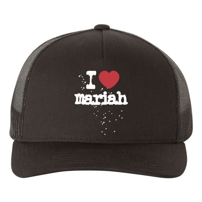 I Love M.A.R.I.A.H Yupoong Adult 5-Panel Trucker Hat