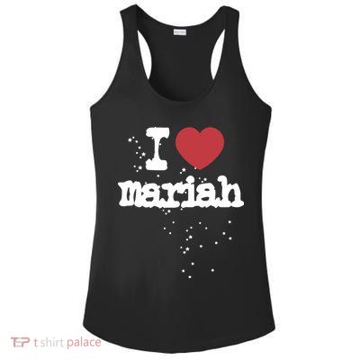 I Love M.A.R.I.A.H Ladies PosiCharge Competitor Racerback Tank