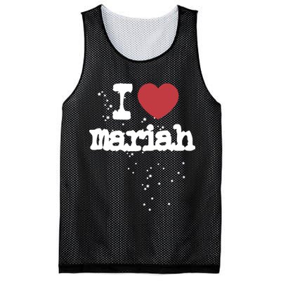 I Love M.A.R.I.A.H Mesh Reversible Basketball Jersey Tank