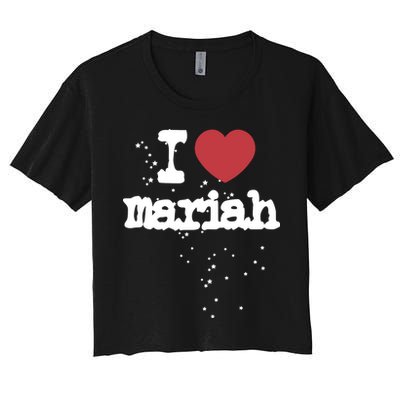 I Love M.A.R.I.A.H Crop Top
