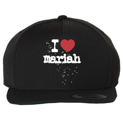 I Love M.A.R.I.A.H Wool Snapback Cap