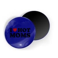 I Love Moms Funny Red Heart Love Moms I Love My Mama Cute Gift Magnet