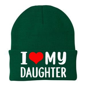 I Love My Daughter Fathers Day Gifts For Dad Knit Cap Winter Beanie