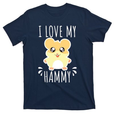 I Love My Hammy Hamster Gift Costume Outfit T-Shirt