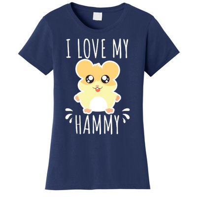 I Love My Hammy Hamster Gift Costume Outfit Women's T-Shirt