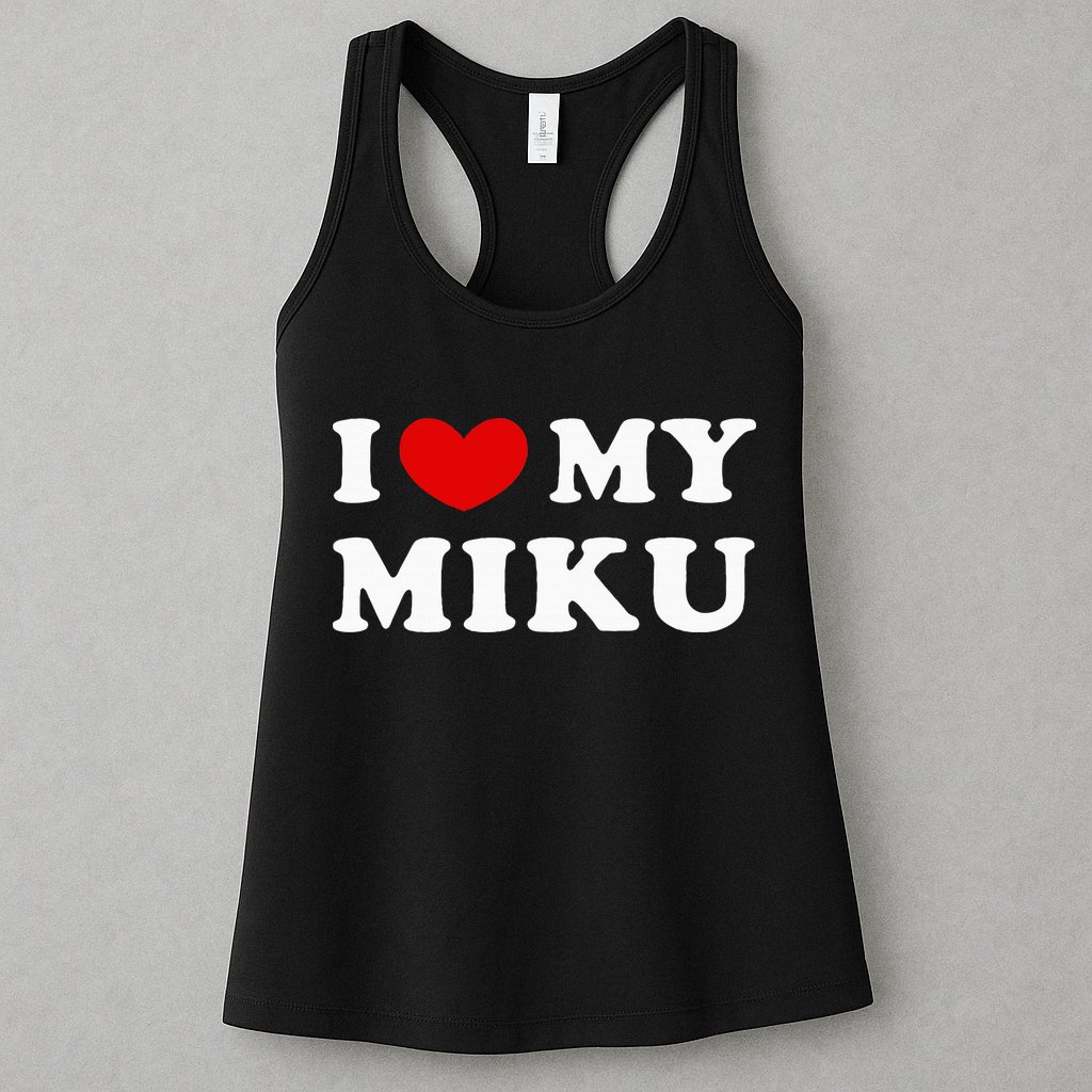 I Love My Miku Womens Tank Top