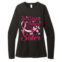 In Loving Memory Of My Sister Breast Cancer Awareness Womens CVC Long Sleeve Shirt