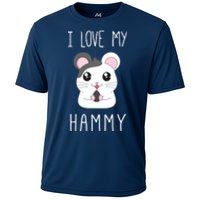 I Love My Hammy For Hamster Lovers Cooling Performance Crew T-Shirt