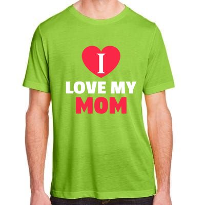 I Love My Loving Mom Grandma Grand Family Gift Adult ChromaSoft Performance T-Shirt