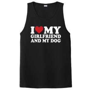 I Love My Girlfriend And My Dog PosiCharge Competitor Tank