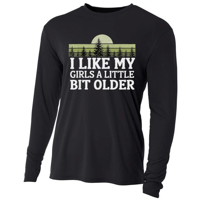 I Like My A Little Bit Older Forest Trees Nature Outd Cooling Performance Long Sleeve Crew