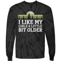 I Like My A Little Bit Older Forest Trees Nature Outd Tie-Dye Long Sleeve Shirt