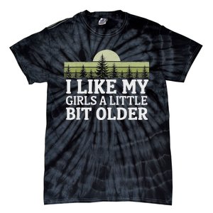 I Like My A Little Bit Older Forest Trees Nature Outd Tie-Dye T-Shirt