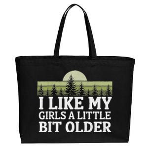 I Like My A Little Bit Older Forest Trees Nature Outd Cotton Canvas Jumbo Tote