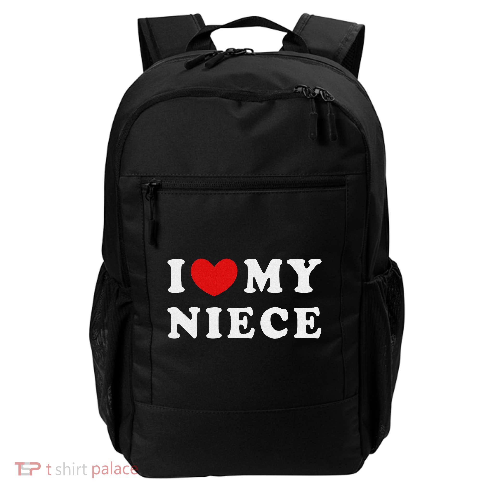 I Love My Niece, I Heart My Niece Daily Commute Backpack