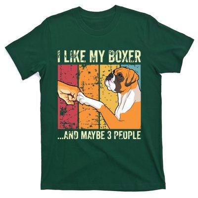 I Like My Boxer T-Shirt