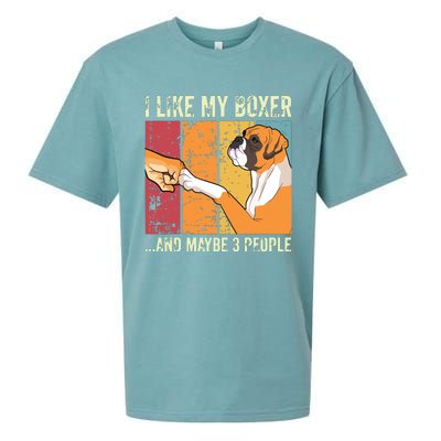 I Like My Boxer Sueded Cloud Jersey T-Shirt