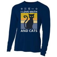 I Love Math And Cats Cooling Performance Long Sleeve Crew