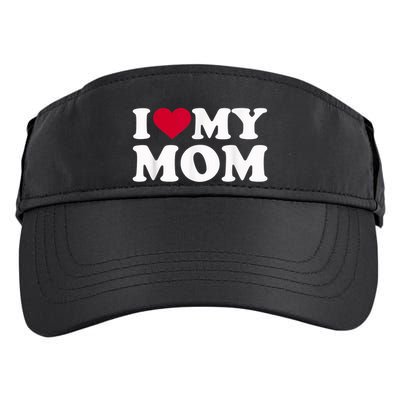 I Love My Mother Adult Drive Performance Visor