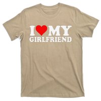 I Love My Hot Girlfriend I Heart My Hot Girlfriend Gf T-Shirt