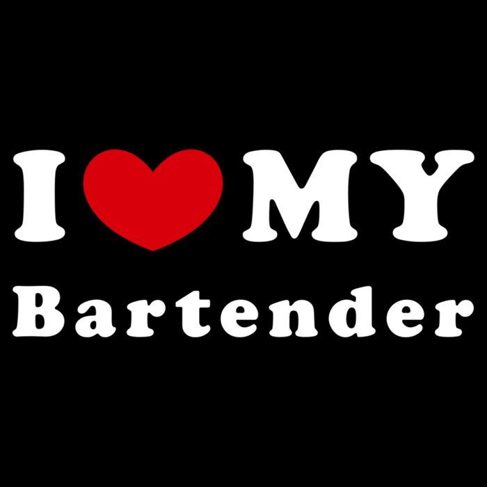 I Love My Bartender I Heart My Bartender Meaningful Gift Cooling Performance Long Sleeve Crew