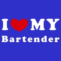 I Love My Bartender I Heart My Bartender Meaningful Gift Bag