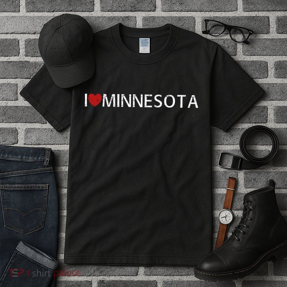I Love Minnesota Tall T-Shirt