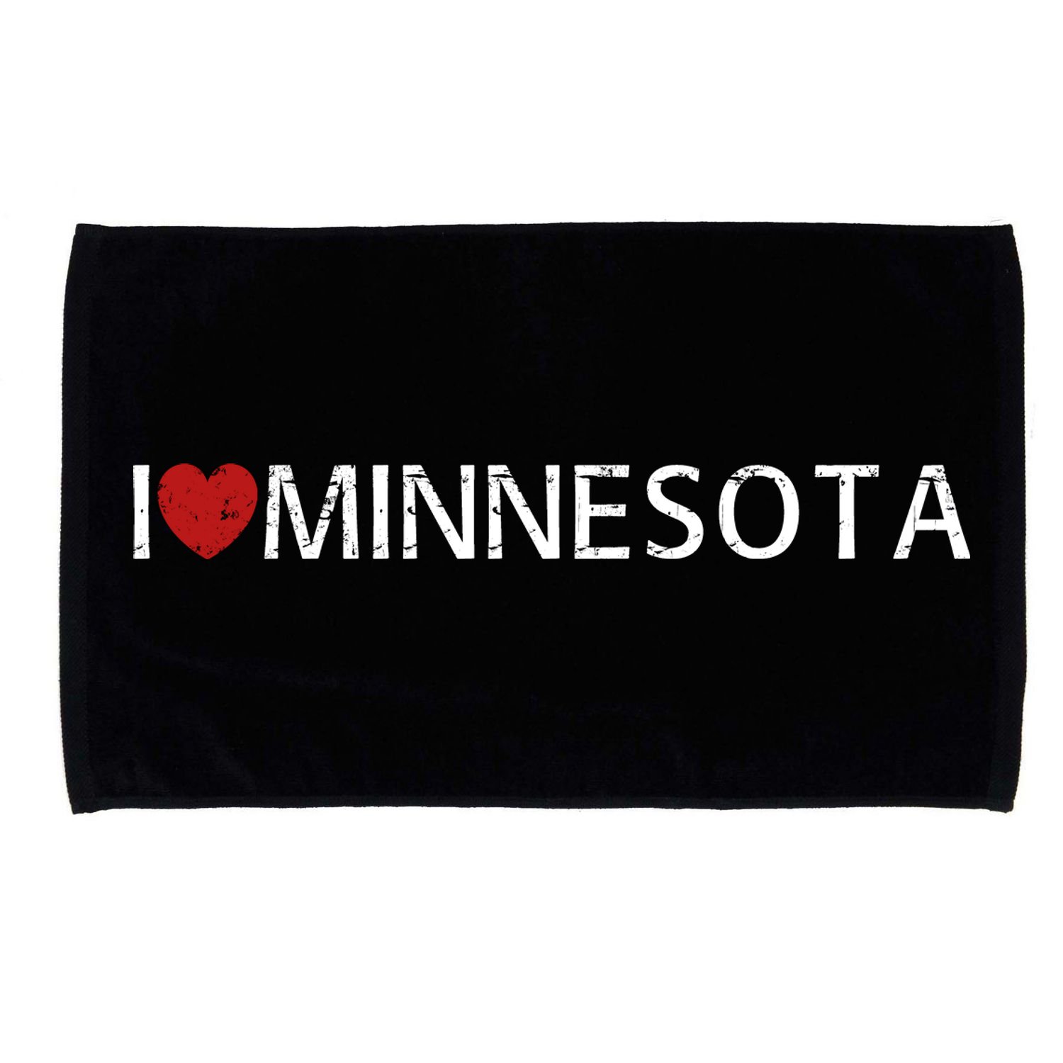 I Love Minnesota Microfiber Hand Towel