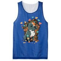 I Love My Staffordshire Bull Terrier Dog Valentines Day Gift Mesh Reversible Basketball Jersey Tank