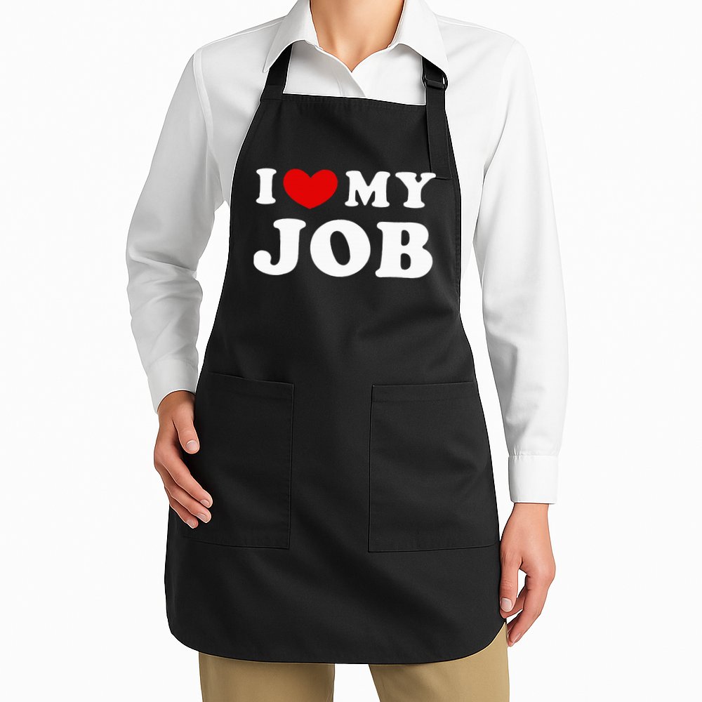 I Love My Job I Heart My Job Apron