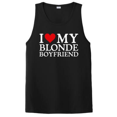 I Love My Blonde Boyfriend I Heart My Blonde Boyfriend PosiCharge Competitor Tank