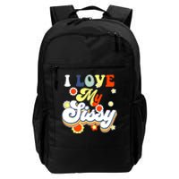 I Love My Sissy Sisterly Love Brother Sister Day Big Sis Daily Commute Backpack