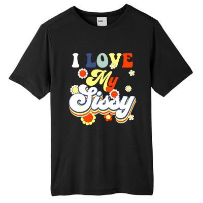 I Love My Sissy Sisterly Love Brother Sister Day Big Sis Tall Fusion ChromaSoft Performance T-Shirt