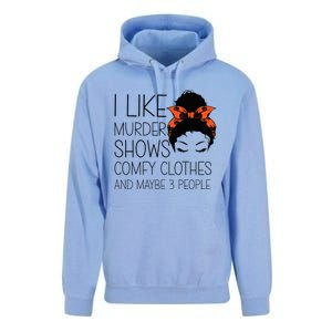 I Like Murder Shows Comfy Clothes 3 People Halloween Comfy Unisex Surf Hoodie