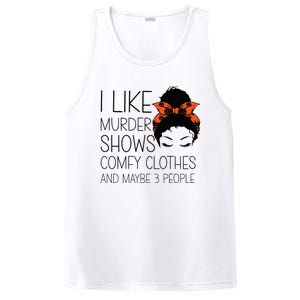 I Like Murder Shows Comfy Clothes 3 People Halloween Comfy PosiCharge Competitor Tank