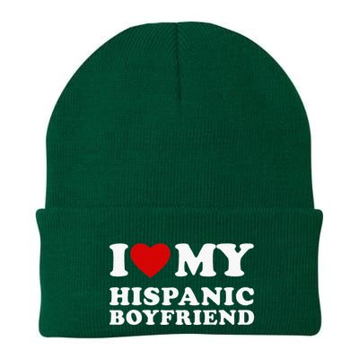 I Love My Hispanic Boyfriend Knit Cap Winter Beanie