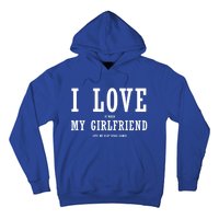 I Love My Friend Funny Video Gaming Gamer Gift Cute Gift Hoodie