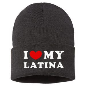 I Love My Latina I Heart My Latina Sustainable Knit Beanie