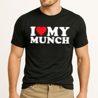 I Love My Munch I Heart My Munch For Munching Lover Performance Shirt