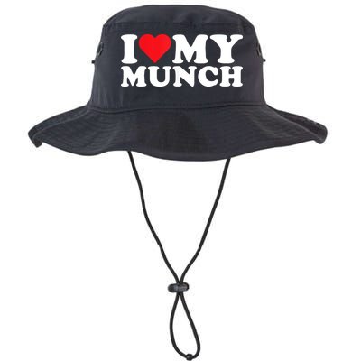 I Love My Munch I Heart My Munch For Munching Lover Bucket Hat