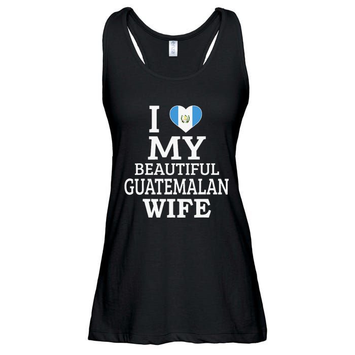 I Love My BEAUTIFUL Guatemalan WIFE Funny Couple Ladies Essential Flowy Tank