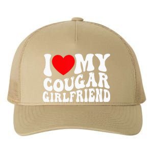 I Love My Cougar Girlfriend I Heart My Cougar Girlfriend Gf Yupoong Adult 5-Panel Trucker Hat