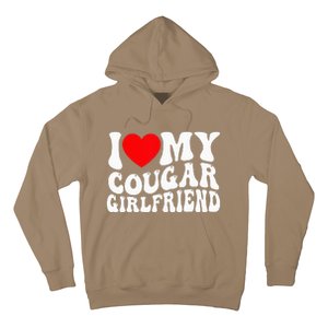 I Love My Cougar Girlfriend I Heart My Cougar Girlfriend Gf Hoodie