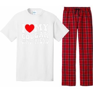 I Love My Cougar Girlfriend I Heart My Cougar Girlfriend Gf Pajama Set