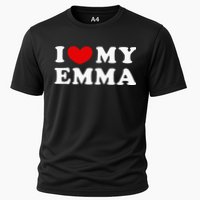 I Love My Emma I Heart My Emma Cooling Performance Crew T-Shirt
