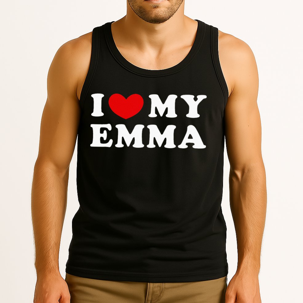 I Love My Emma I Heart My Emma Tank Top