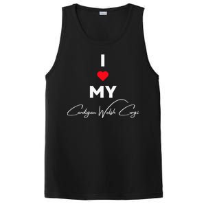 I Love My Cardigan Welsh Corgi For Dog Owners Who Love Dogs Meaningful Gift PosiCharge Competitor Tank